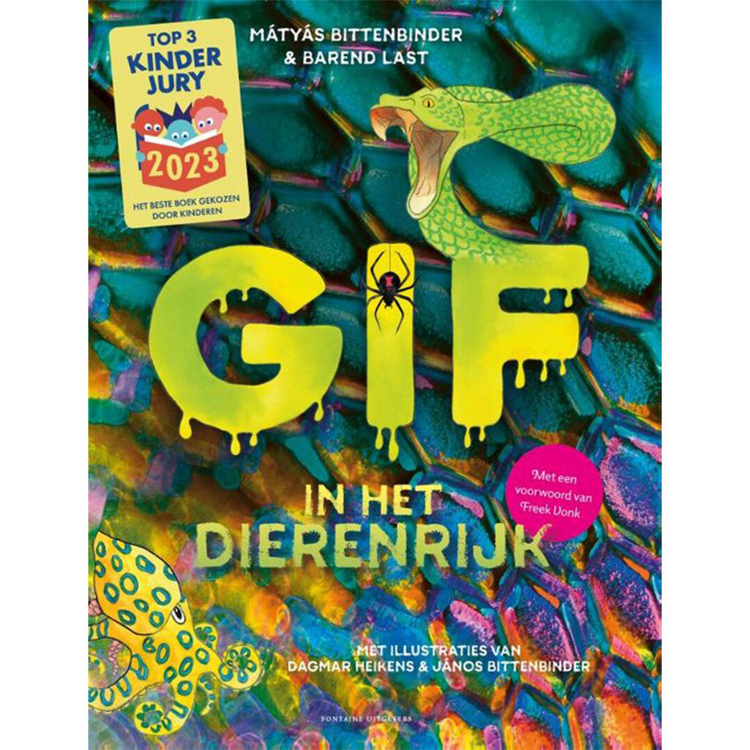 Uitgeverij fontaine gif in het dierenrijk