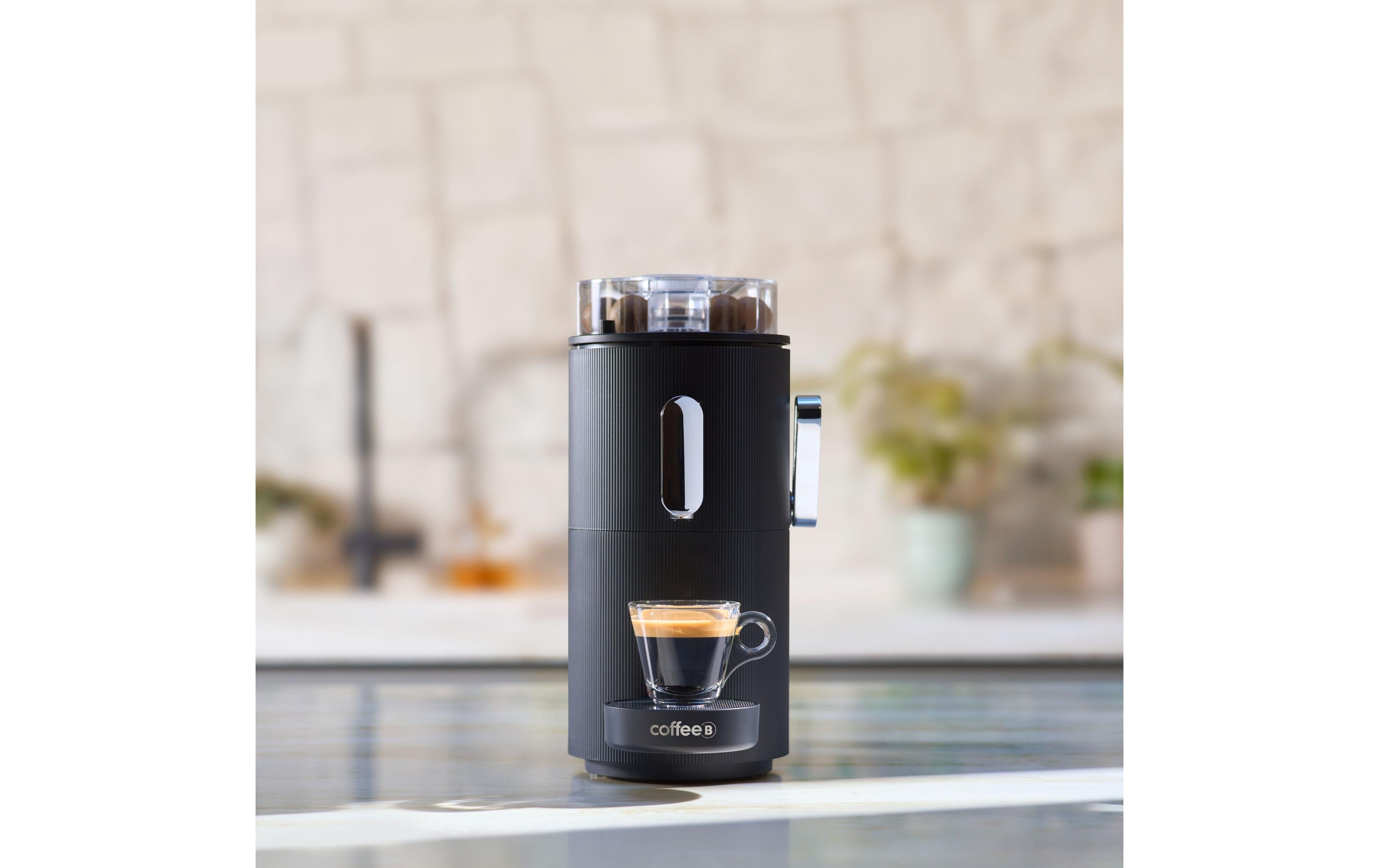 Portionskaffeemaschine CoffeeB Globe Schwarz<br>Kaffeemaschine