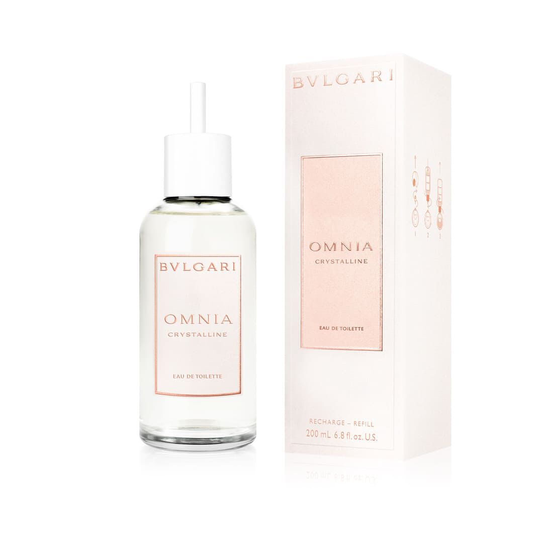 BVLGARI OMNIA Crystalline Eau de Toilette Recarga - 200ml