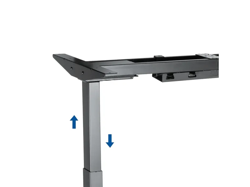 LogiLink EO0017, 150 kg, Vejledning, 3 ben, Plast, Stål, Sort, 120 cm