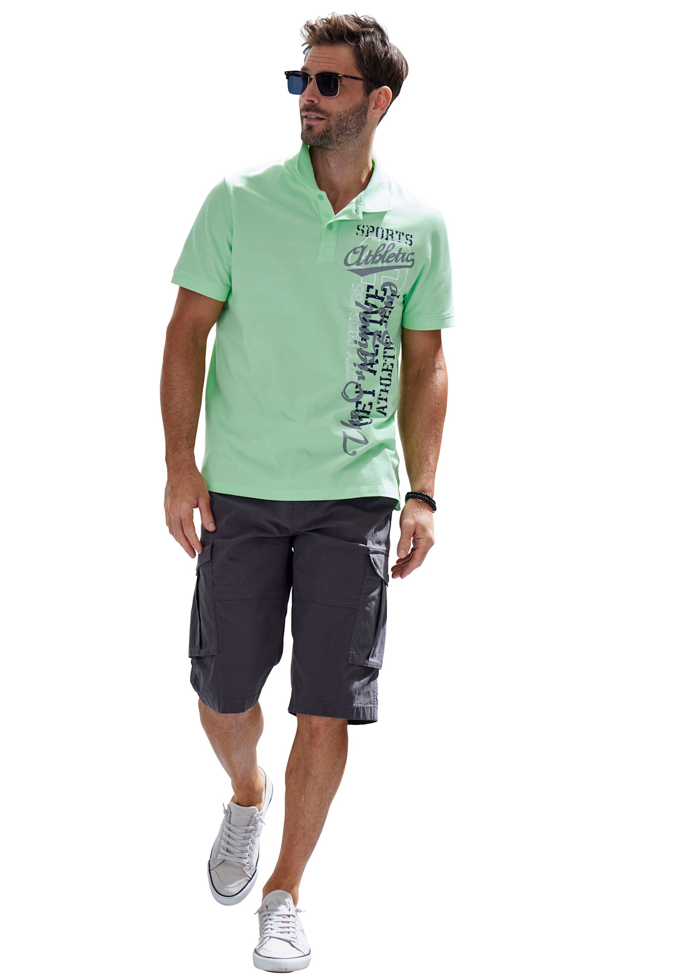 Poloshirt in lime