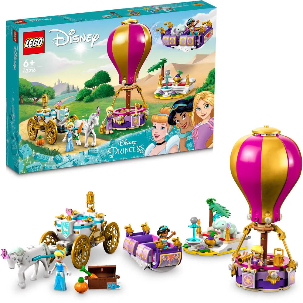 LEGO®DISNEY PRINCESS 43216 - LE VOYAGE ENCHANTE DES PRINCESSES
