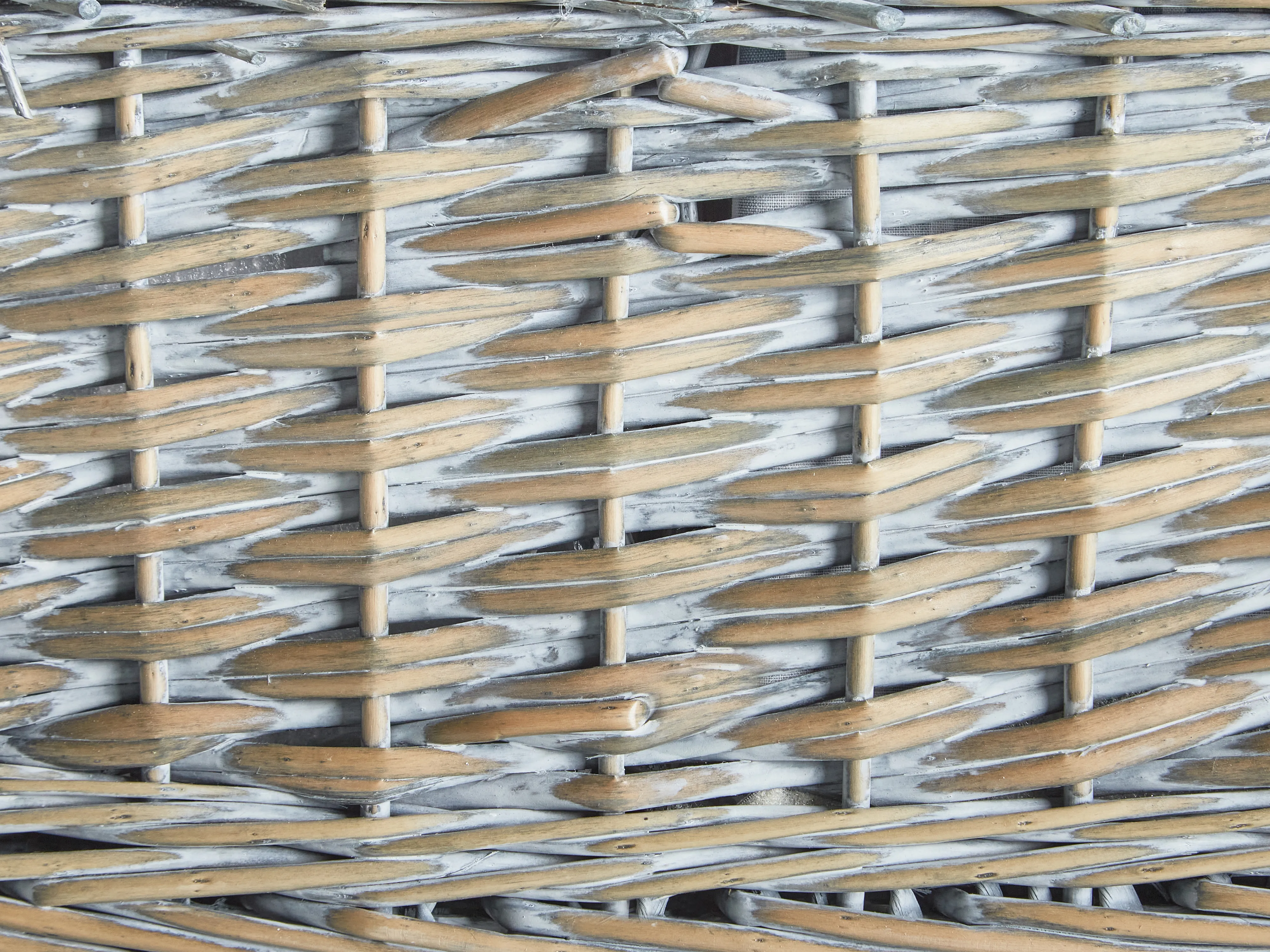 Picknickmand FIGUE Wicker Grijs