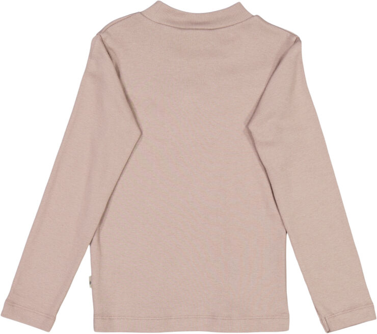 Wheat Rib T-Shirt Flæse Pudder