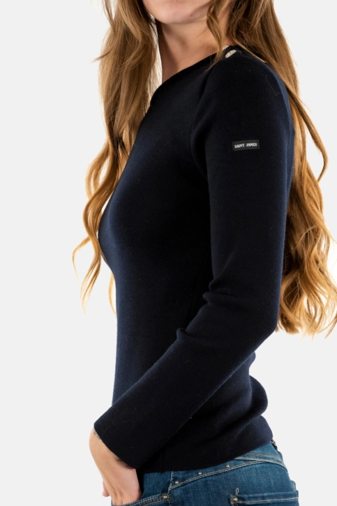 Pull hiver saint james marée ll u cc navy