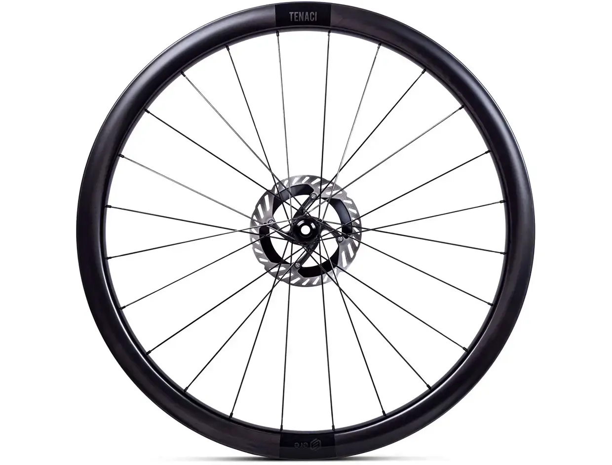 Ere Research Tenaci GA40 Carbon Disc Gravel Wielset Mat Zwart/Zwart