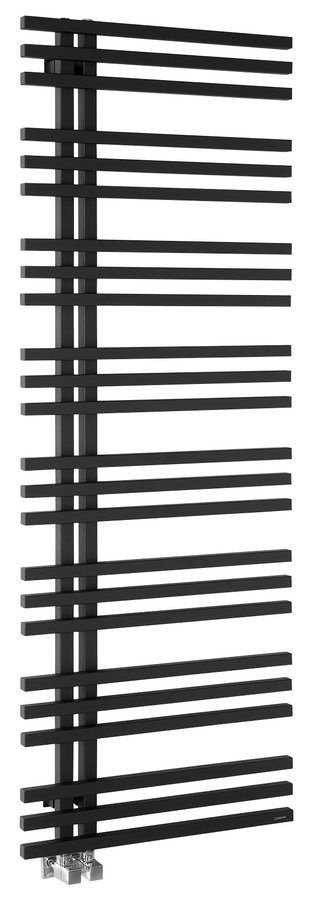 Sapho Sophina radiator mat zwart 60x165cm 833W