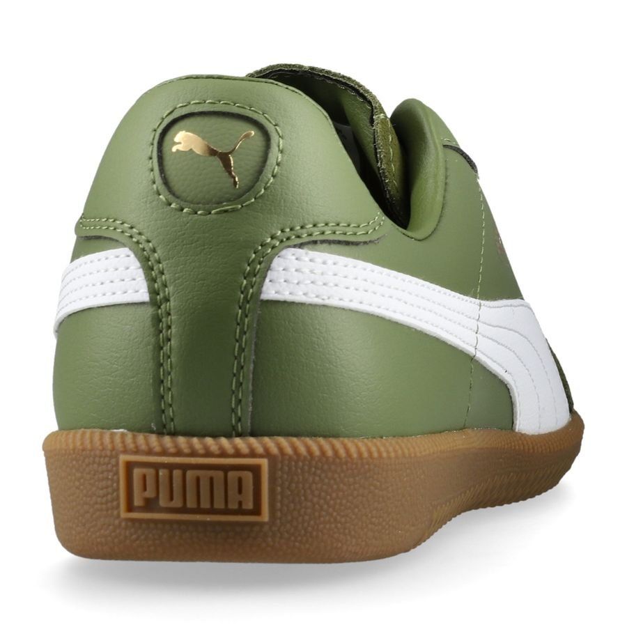 PUMA King 21 IT - Vert/Blanc