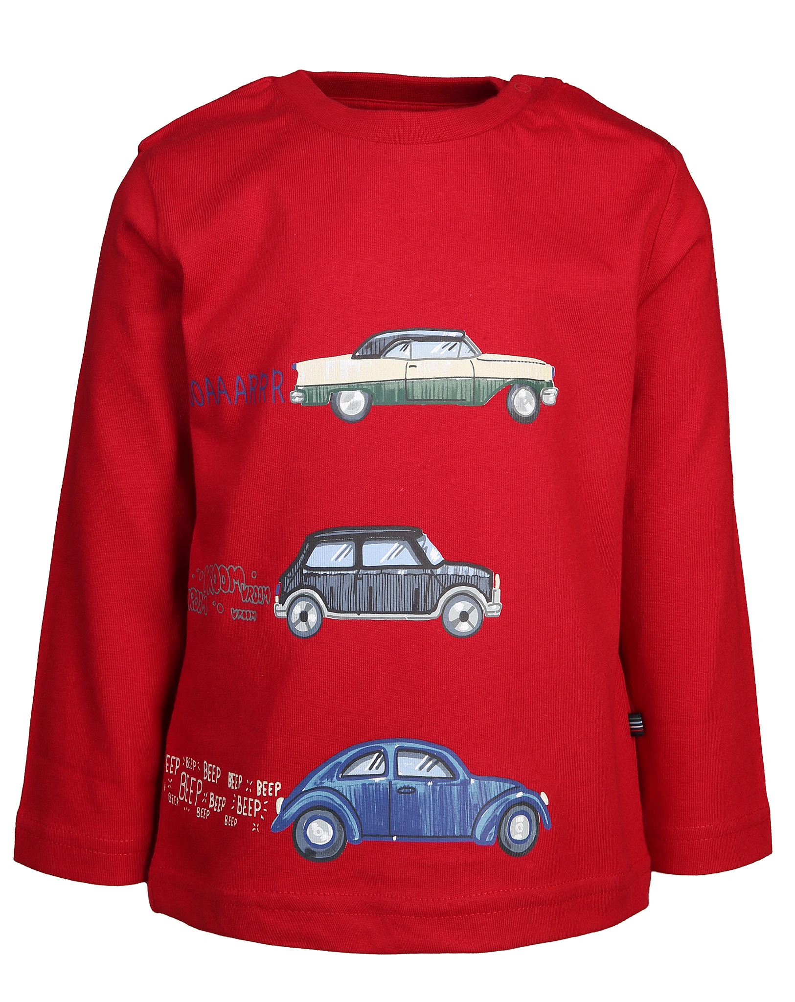 Langarmshirt AUTOMOVIL in rot
