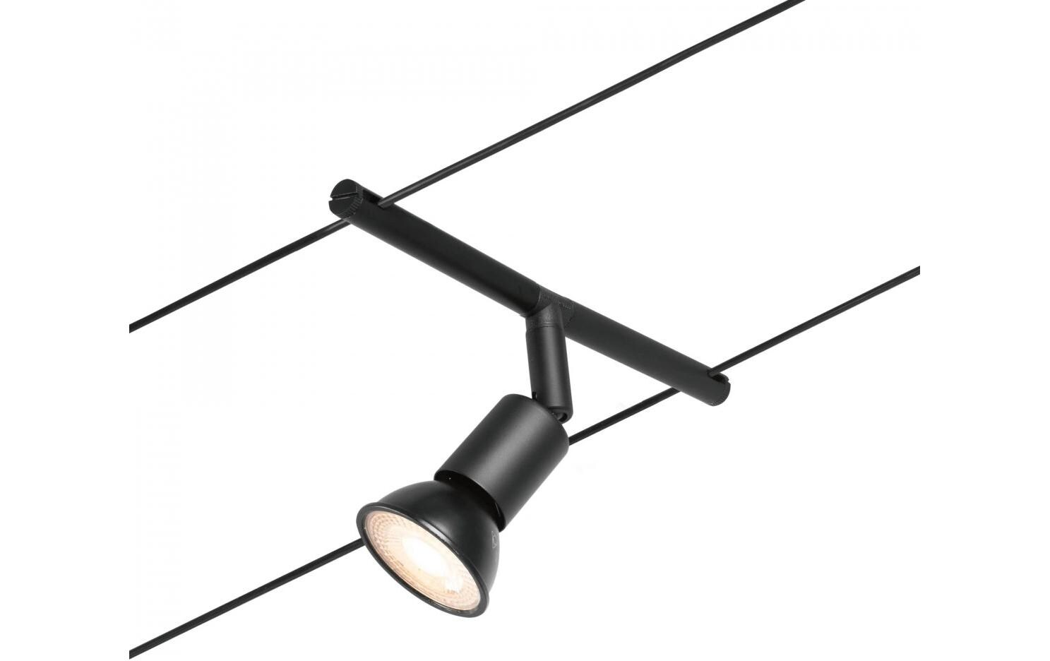 CorDuo Seilsystem Salt Basisset GU5.3 max. 5 x 10 W<br>Schienenlichtschranke