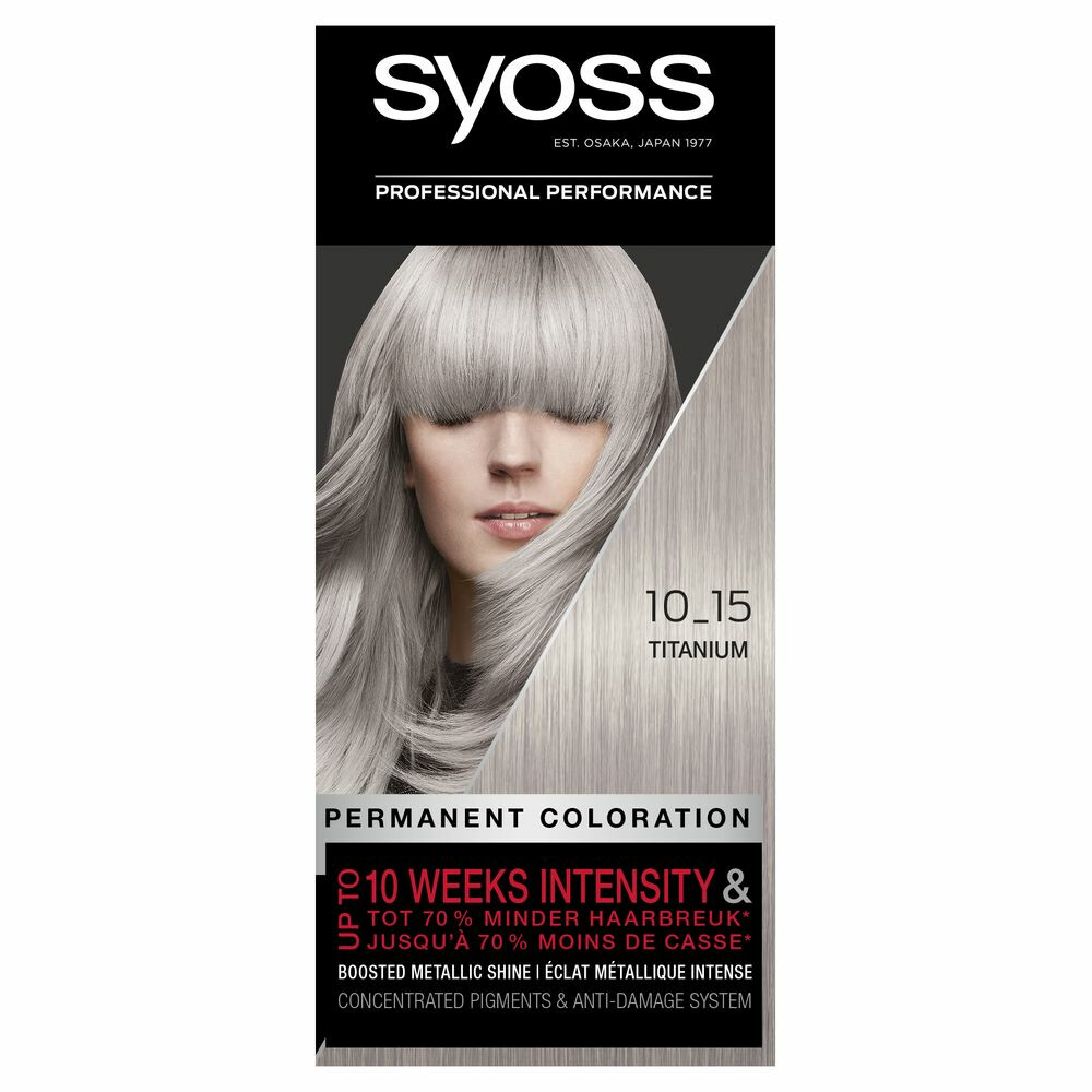 Syoss Classic Haarverf 10-15 Titanium Blonde