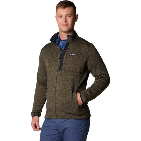 Veste polaire randonnée COLUMBIA SWEATER WEATHER FULL ZIP GREENSCAPE HEATHER