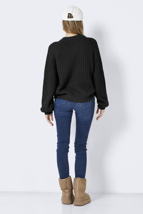 Noisy may zwarte dames vest