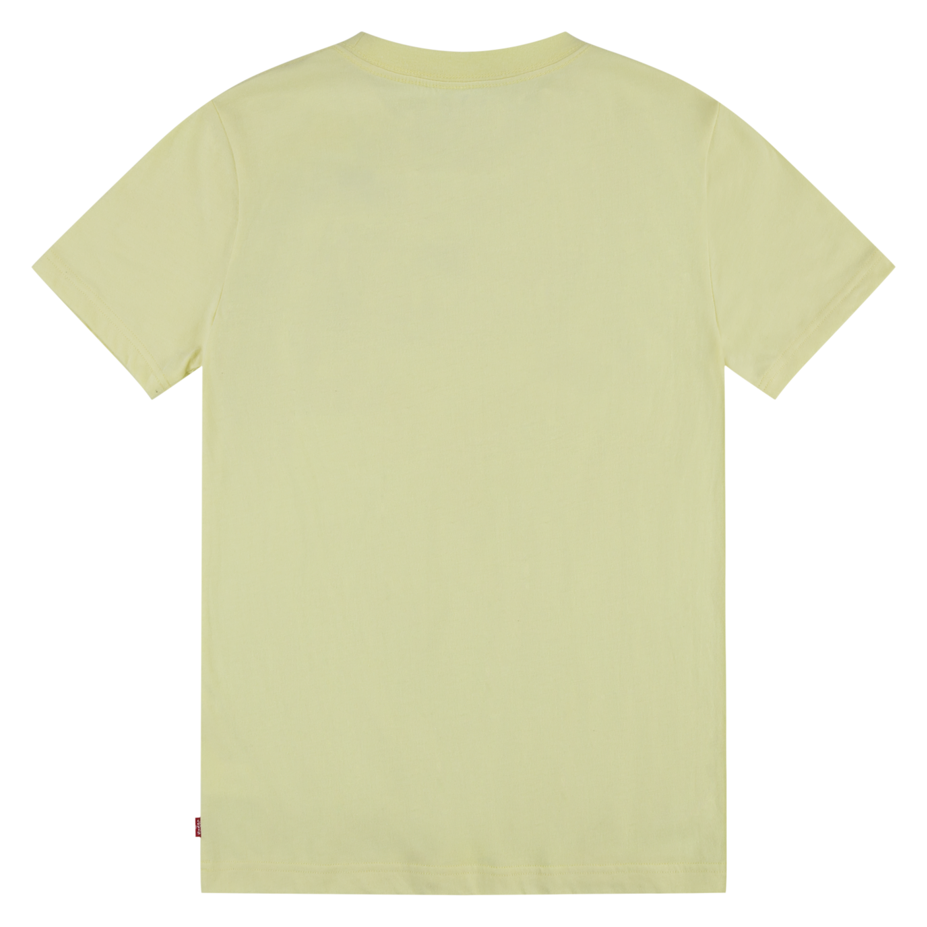 Tee-shirt col rond droit en coton | Vert