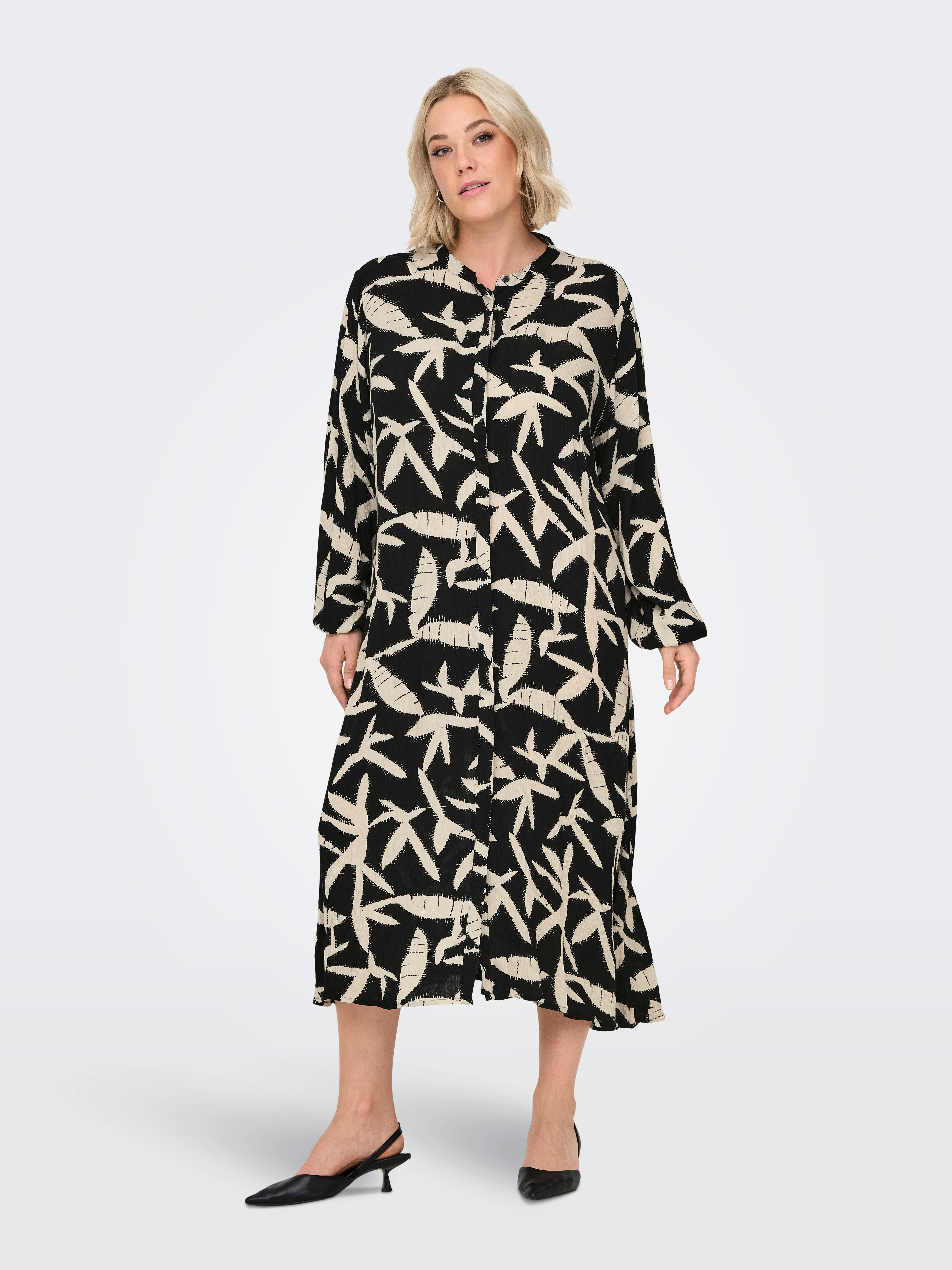CARMERIELLE Midikleid Cloud Dancer