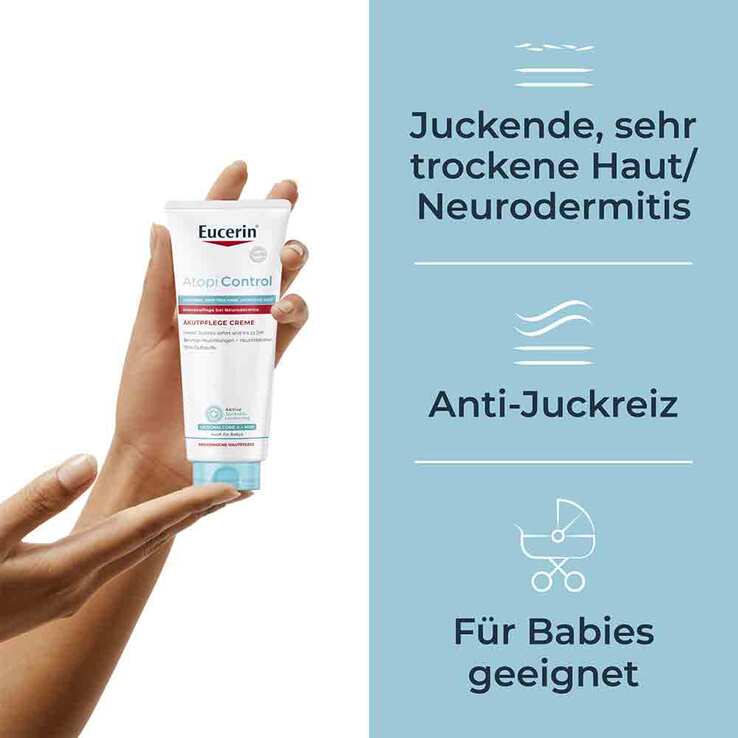 Eucerin Atopicontrol Akut Creme, 2x100 ml