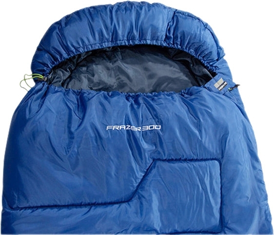 High Peak Deckenschlafsack Frazer 200 mit Kapuze 80 x 220 cm