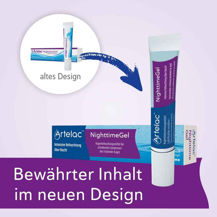 Artelac Nighttime Gel Augengel, 1X10 g