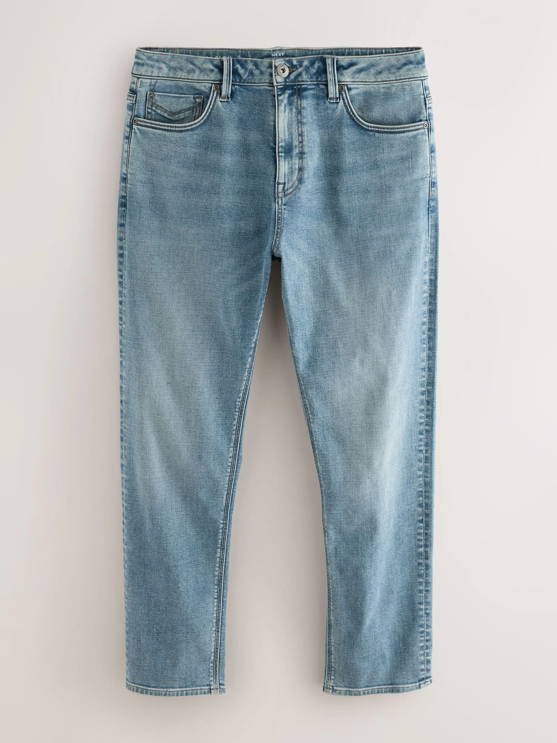 Lichtblauw - Slim Fit - Motionflex jeans