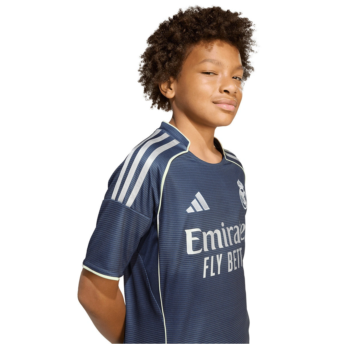 Camisola adidas Real Madrid Segundo Equipamento 2025-2026 Criança