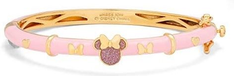 Disney - Minnie Mouse - Armband - Roze - Verguld