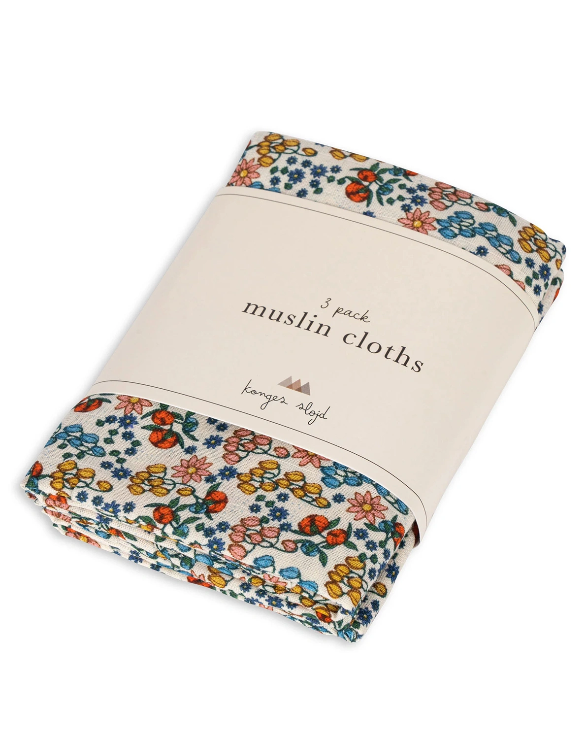 Mulltuch BIBI FLEUR (65x65) 3er Set