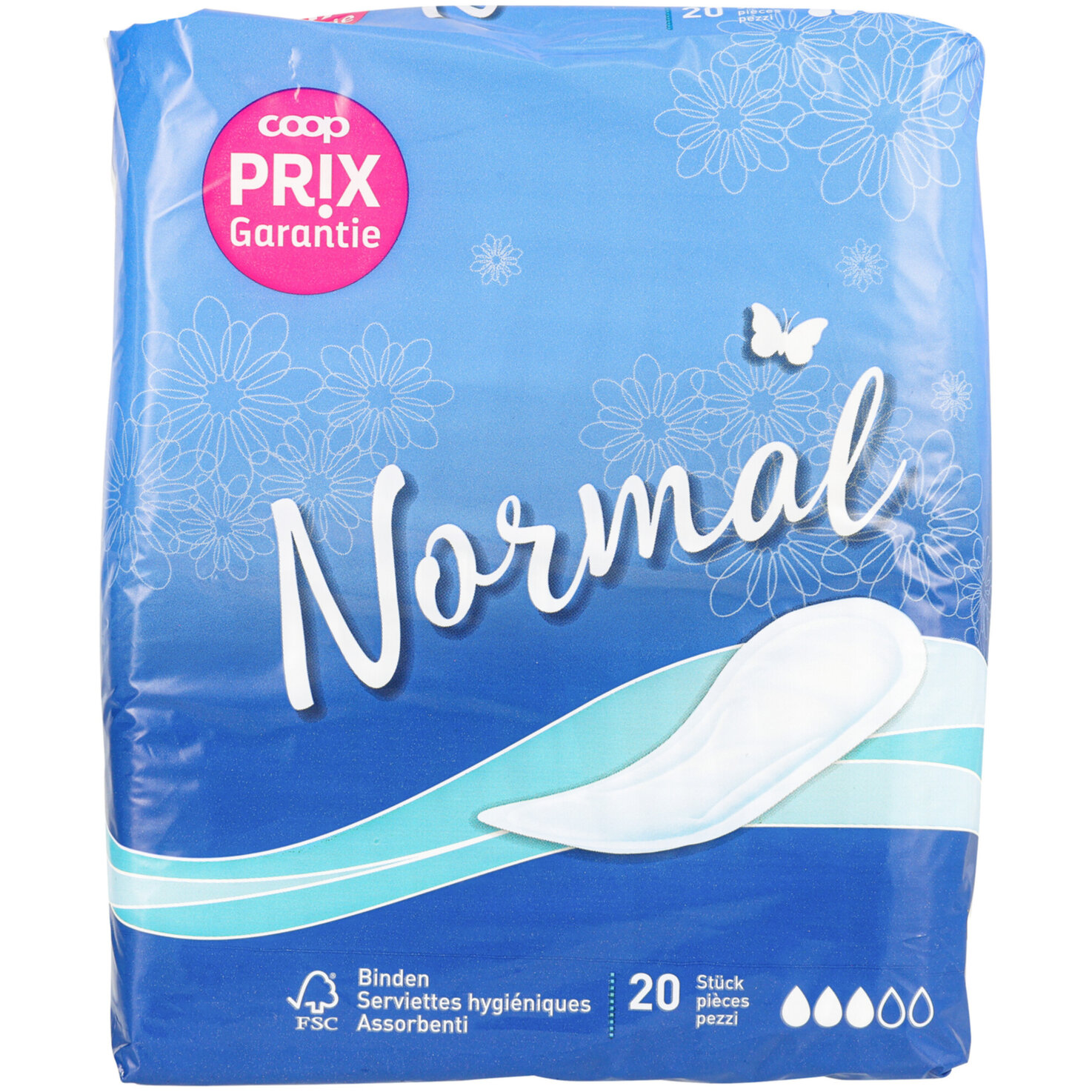 Prix Garantie Binden Normal 20 Stück