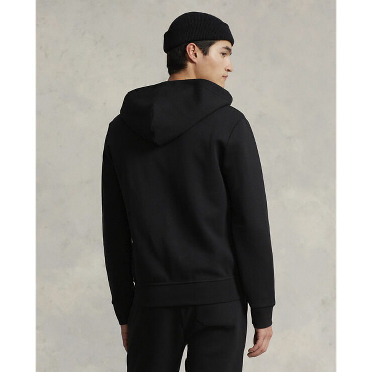 Polo Ralph Lauren Double-Knit Full-Zip Hoodie Sort