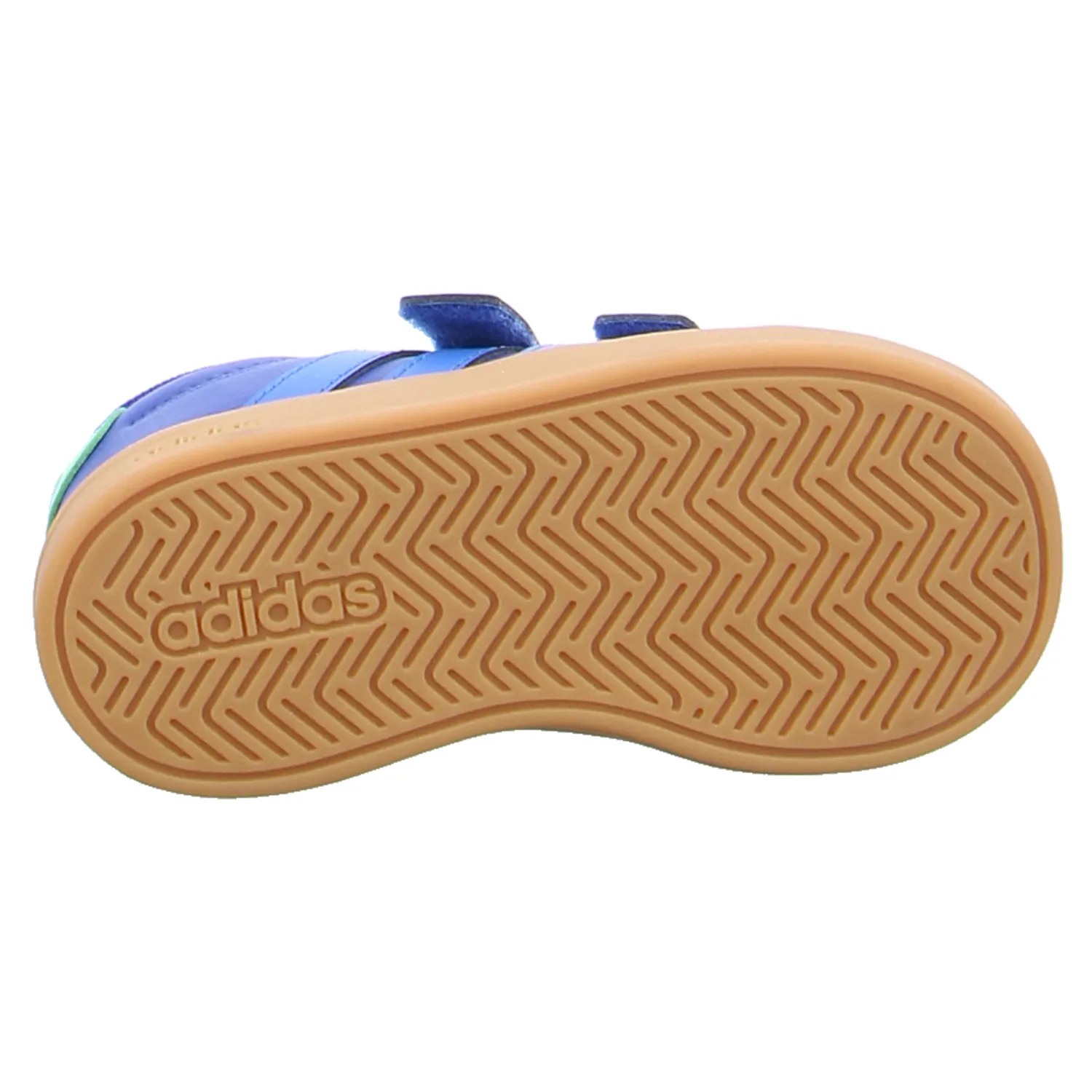 ADIDAS Baby-Sport-Bottine Blau Lederimitat  Sneaker