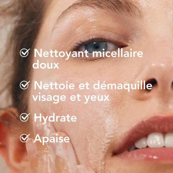 Bioderma Créaline Gel de Limpeza Espumante Suavizante para Pele Sensível 100ml