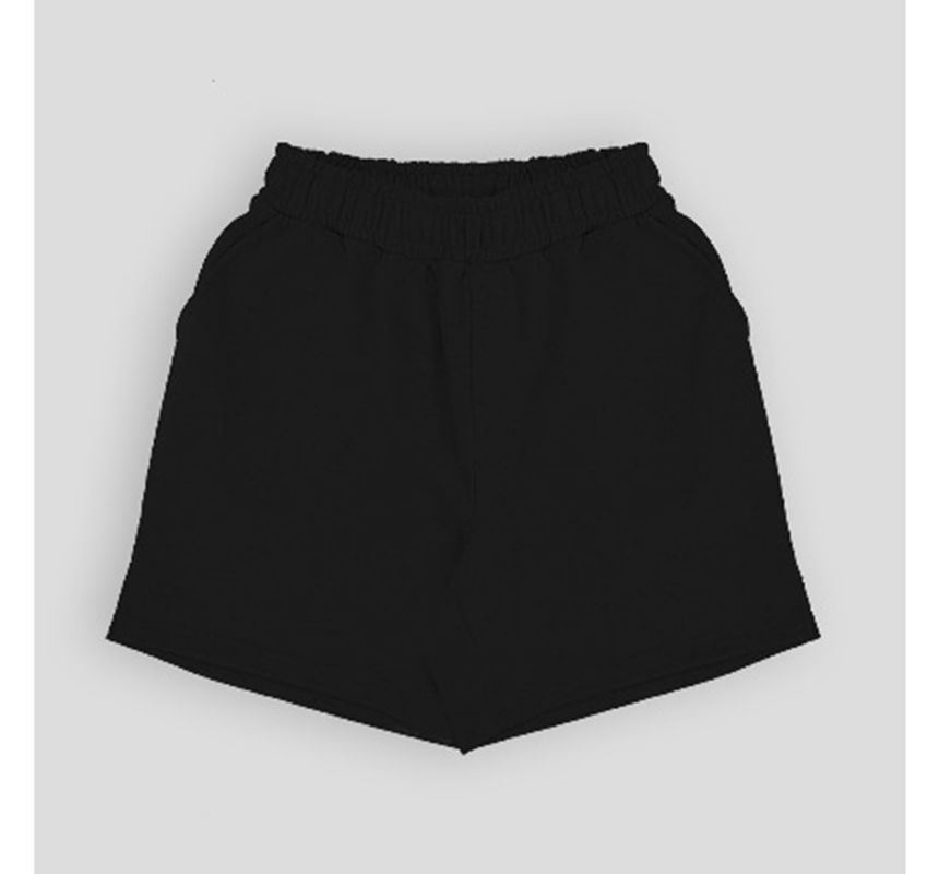 Okwano - Effen joggingbroek met rechte pijpen