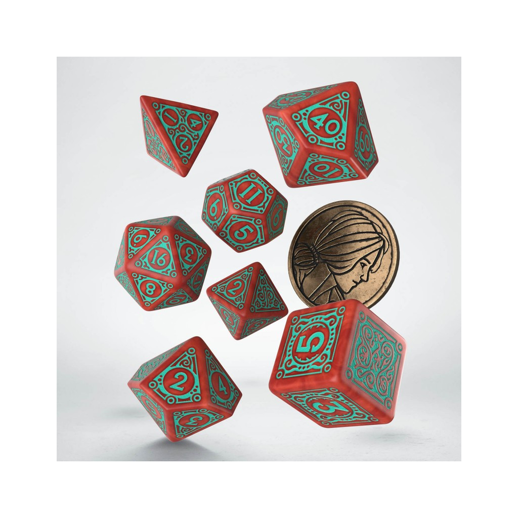 The Witcher Dice Set - Triss - Merigold the Fearless
