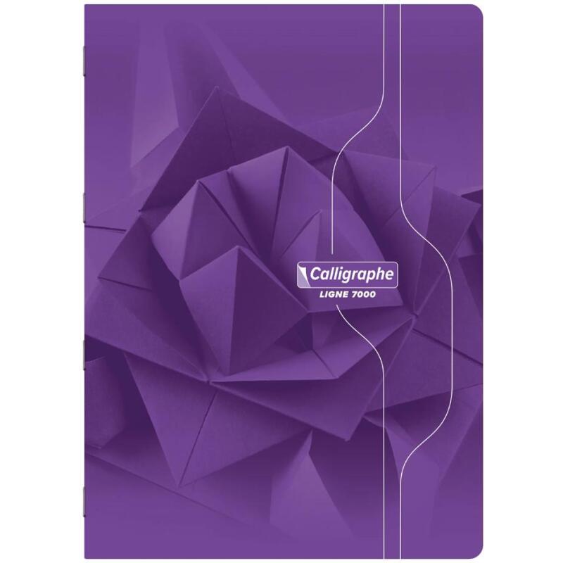 Cahier piqué 7000 A4 192 pages petits carreaux 70 g - Assortis
