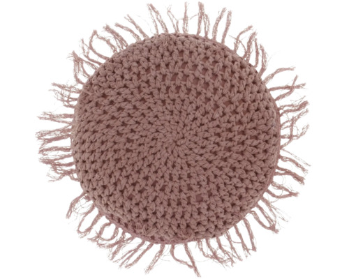 Tufo kussen, oudroze, Ø 45 cm