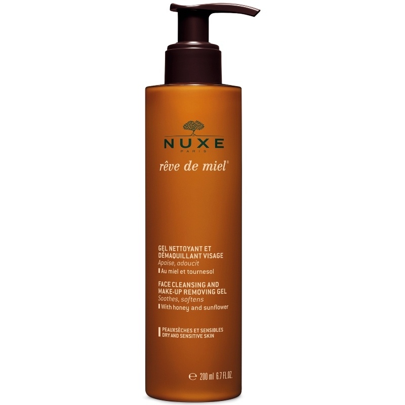 Nuxe Rêve de Miel Face Cleansing And Make-Up Removing Gel 200 ml