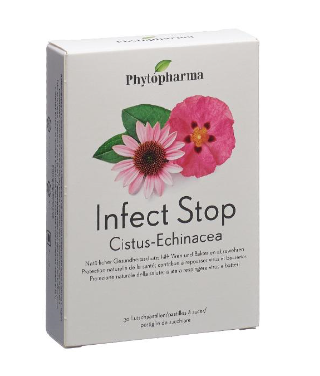 PHYTOPHARMA Infect Stop Lutschpastillen Pastillen Blist 30 Stk