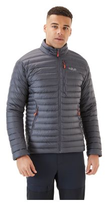 Veste en duvet Rab Microlight Gris Homme