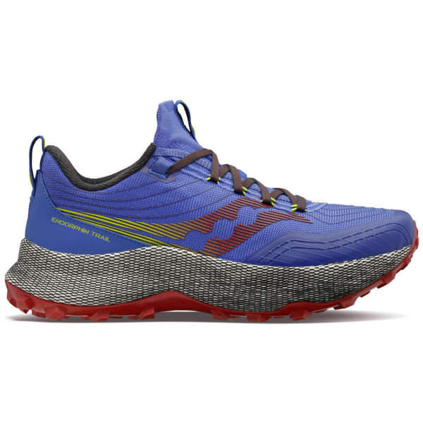 Chaussure trail SAUCONY ENDORPHIN TRAIL BLUE BLUE RAZ/SPICE