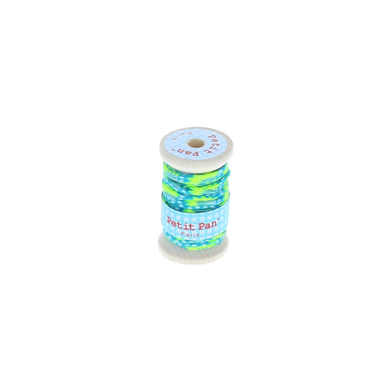 Bobine lien 2,2m Wasabi bleu aruba Petit Pan