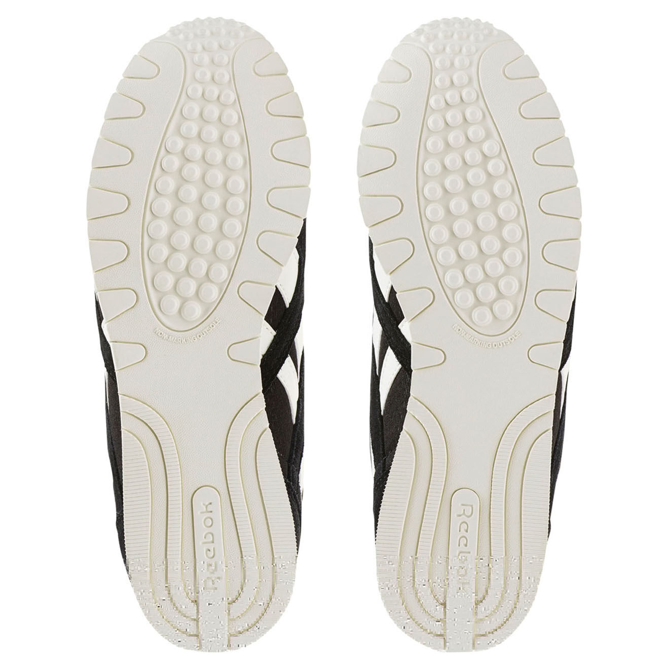 Reebok Baskets en Textile & Velours de Cuir Classic Nylon noires