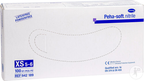 Hartmann Peha-Soft Nitrile Gants Extra-Small 100 Pièces (9421891)