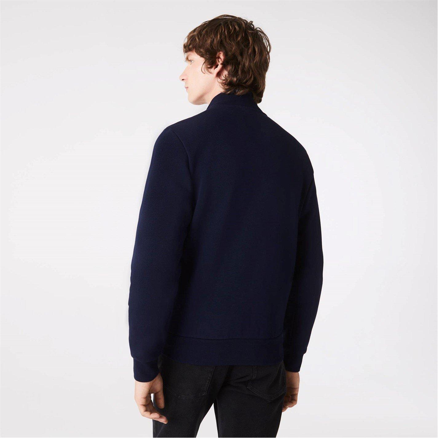 Lacoste Full Zip Funnel Sweatshirt