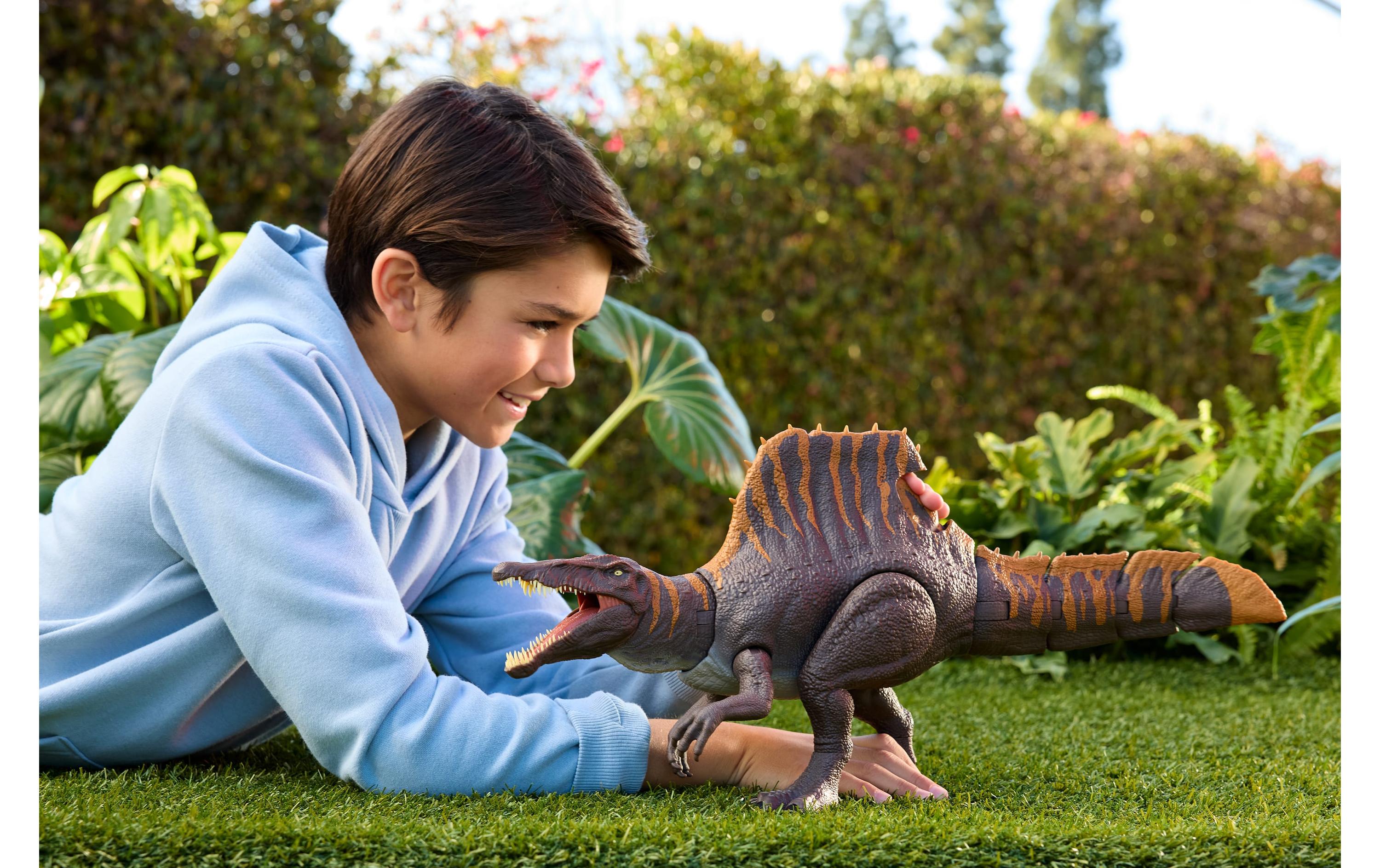 Jurassic World SpinosaurusActionfigur mit authentischem Design und auffälligem Segel