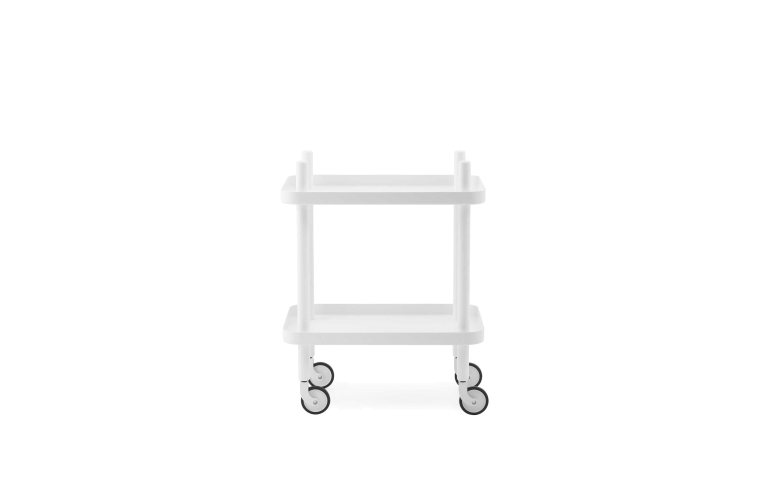 Normann Copenhagen Block trolley wit 50x35