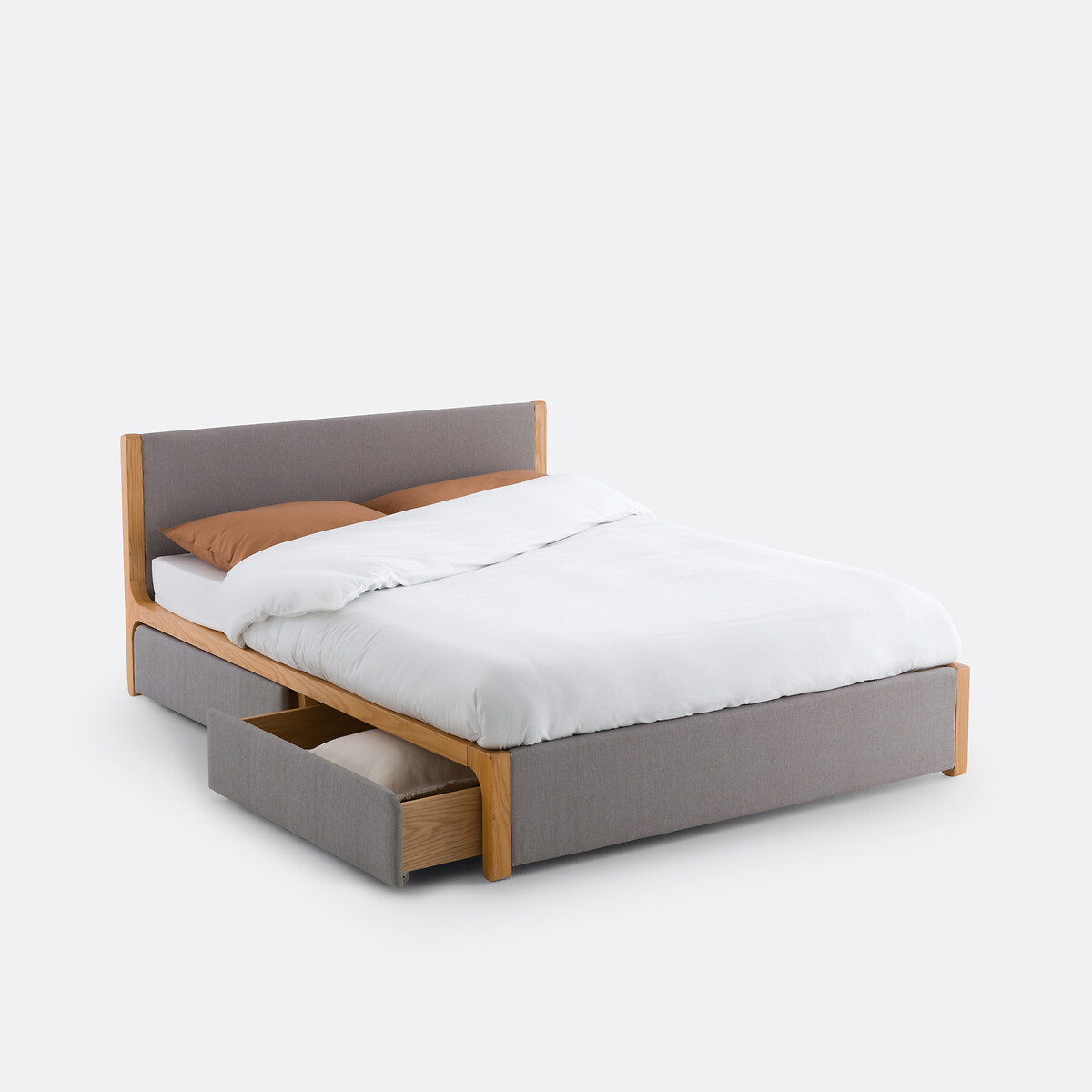 LA REDOUTE INTERIEURS<br>Conjunto de 2 gavetas de arrumação para cama Elori
