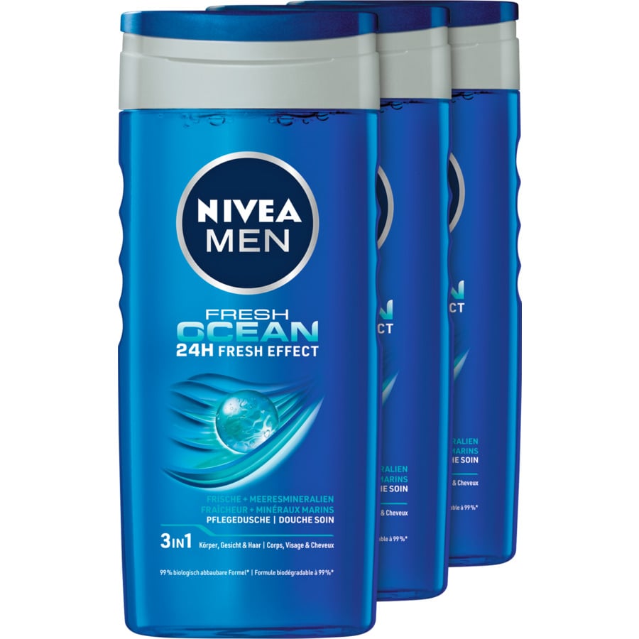 Nivea Men Pflegedusche Sport 3 x 250 ml