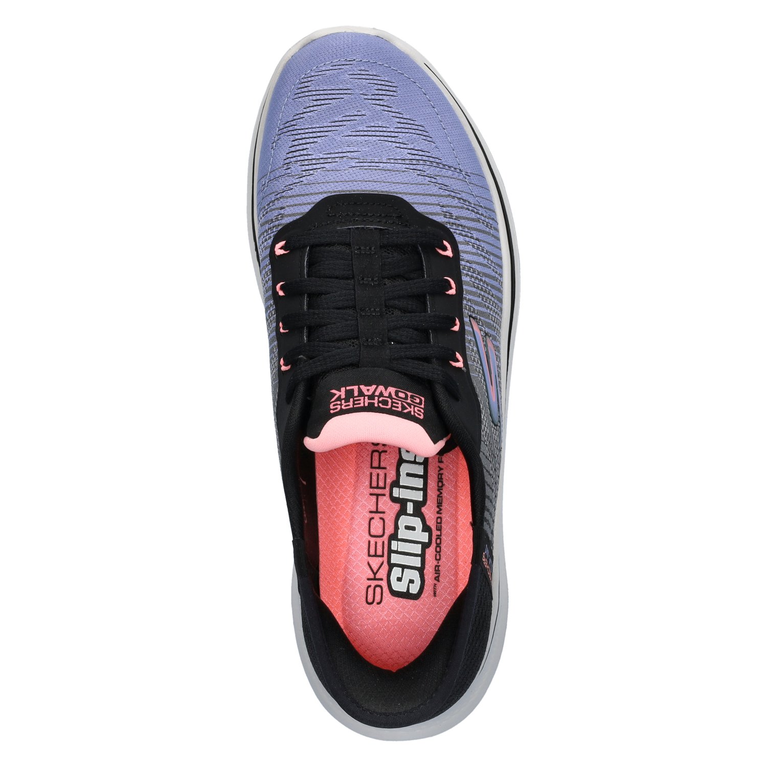 Hand Free Slip-Ins GoWalk 7 dames sneaker Skechers Zwart