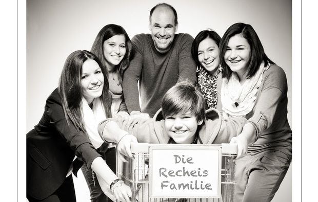 Familien Fotoshooting in Axams als Geschenkidee