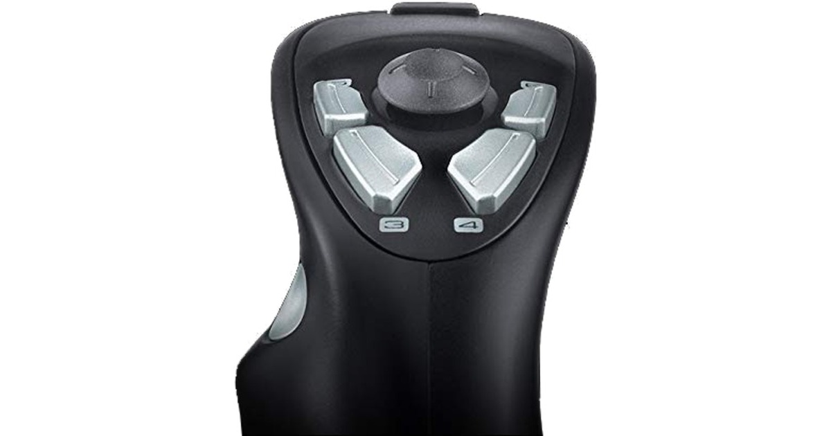 Logitech GExtreme 3D Pro joystick  (Zwart/zilver)