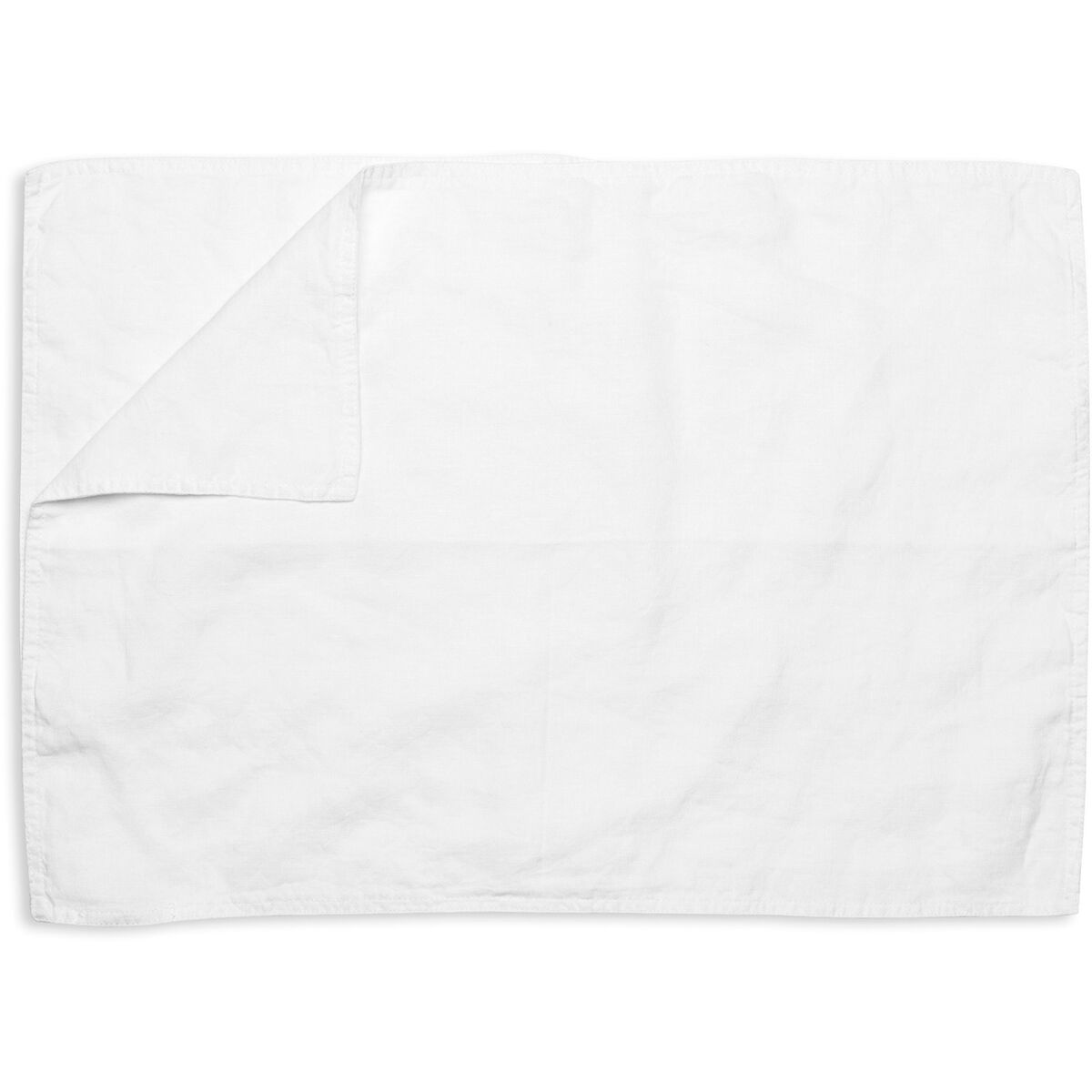 Bordbrikke 50x35 cm, bleached white
